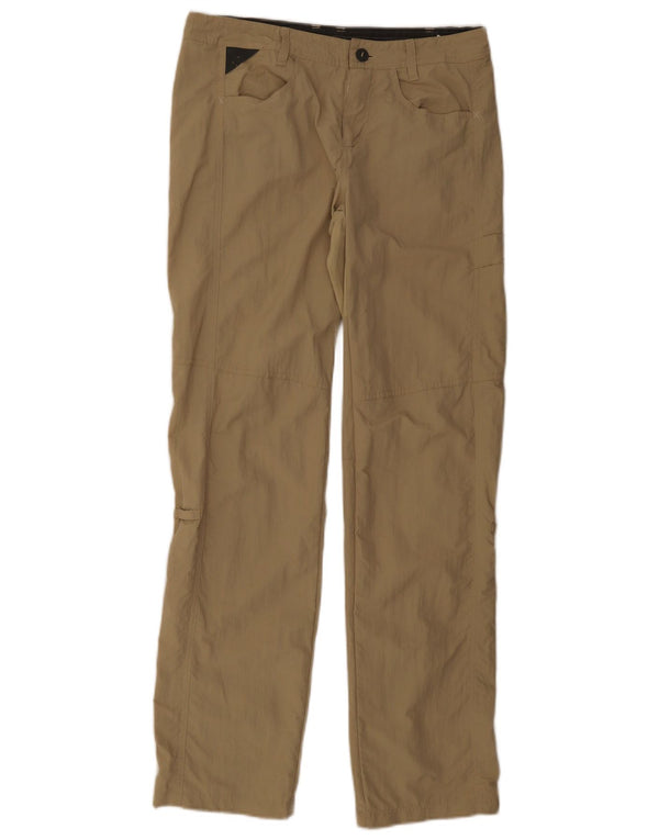 Patagonia Damen gerade Freizeithose US 6 Medium W31 L32 Khaki Nylon