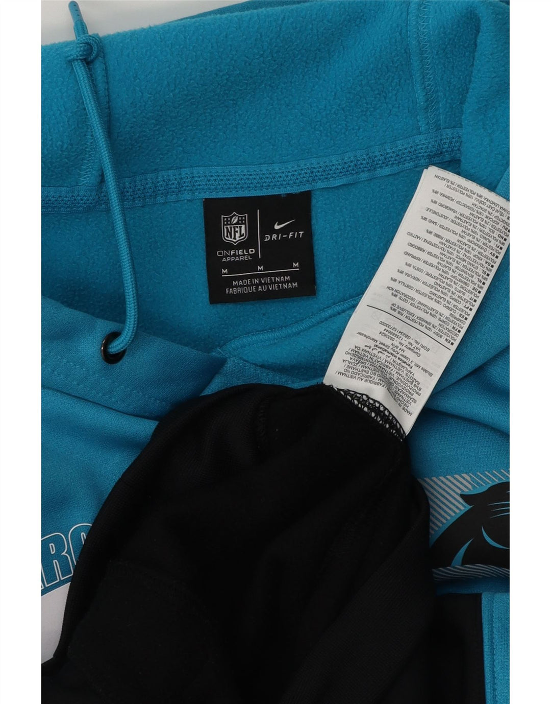 NFL TEAM APPAREL Herren Carolina Panthers Kapuzenpullover Mittelblau