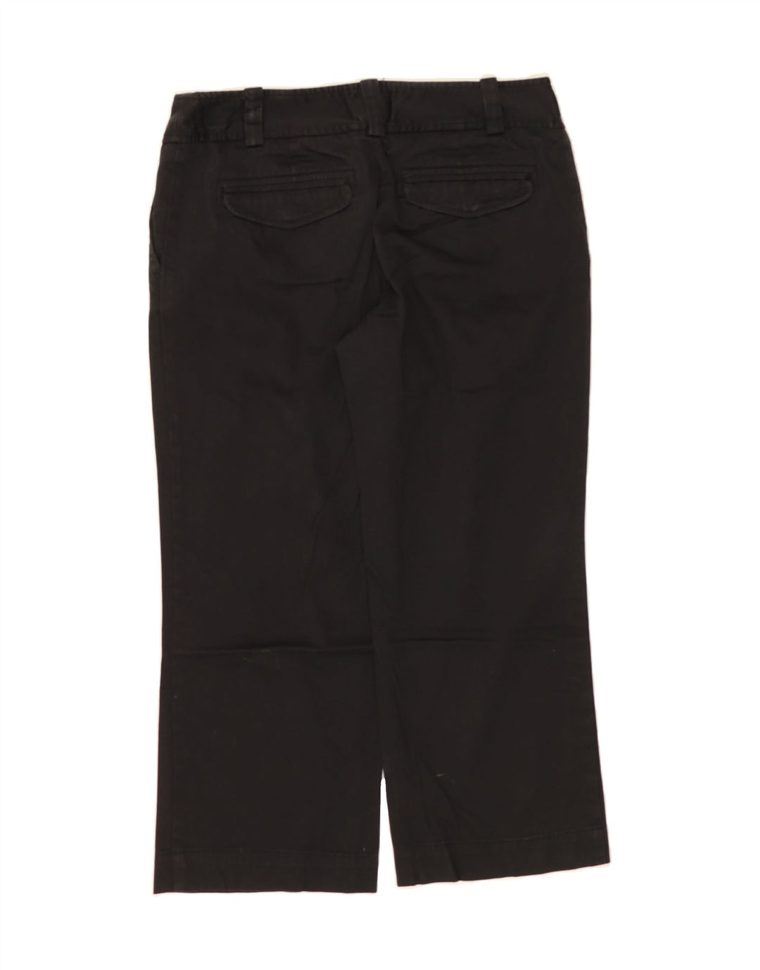 MOSSIMO Womens Stretch Straight Capri Trousers US 2 XS W28 L21 Black Vintage Mossimo and Second-Hand Mossimo from Messina Hembry 