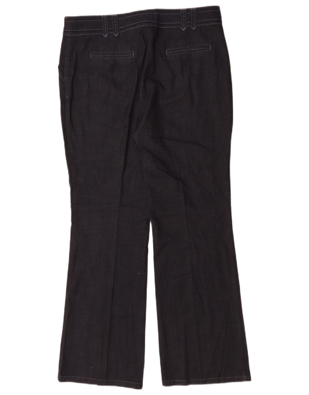 Marks & Spencer Damen Per Una Bootcut Jeans UK 14 Medium W30 L30 Marineblau