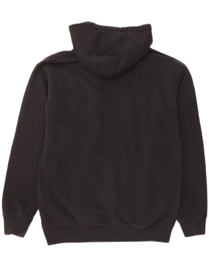 Zara Herren Kapuzenpullover, Größe S, schwarze Baumwolle