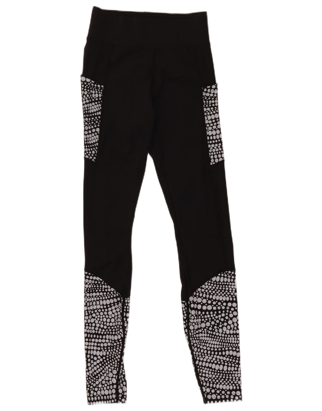 Mountain Warehouse Damen-Leggings UK 6 XS Schwarz gepunktetes Polyamid