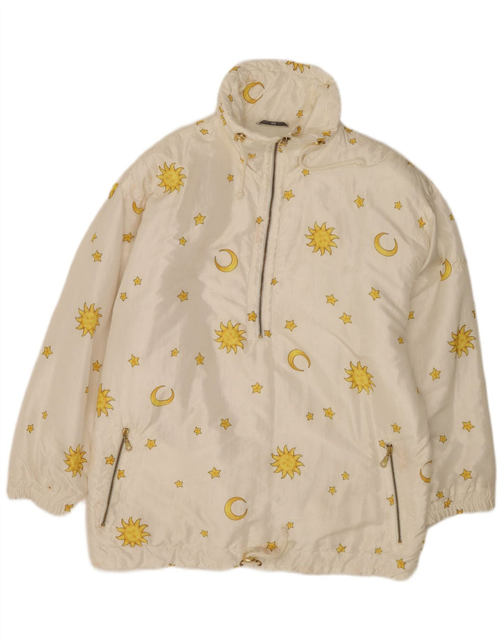 Carson Womens Graphic Pullover Windjacke EU 40 Mittelweiß