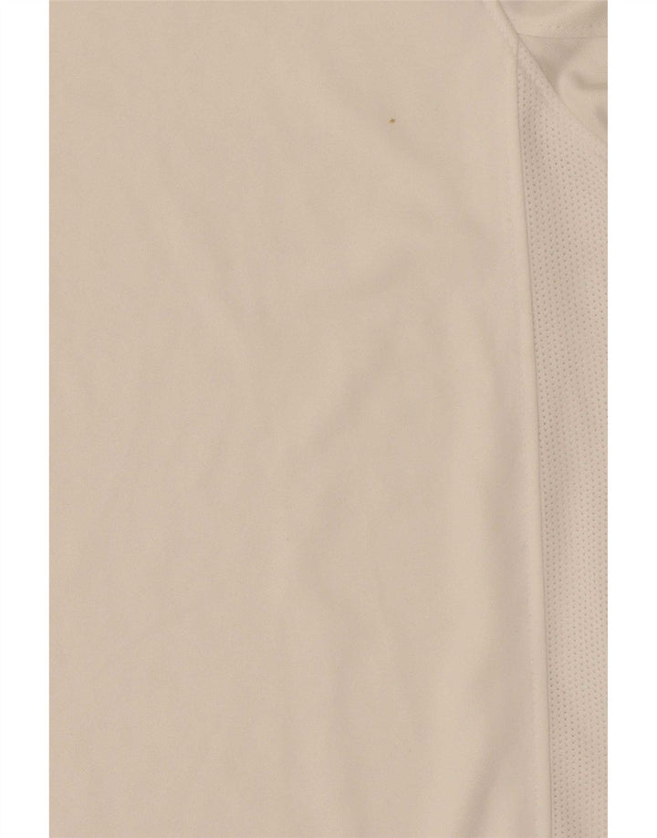 Nike Herren Dri Fit T-Shirt Top Mittelweißes Polyester