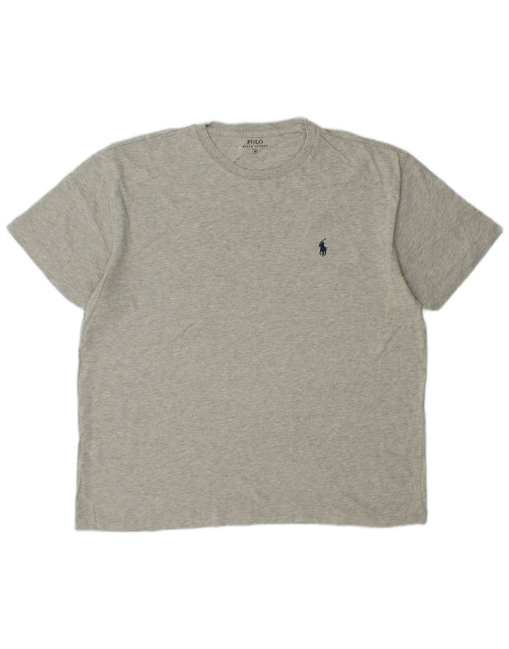 Polo Ralph Lauren Herren T-Shirt Top Mittelgrau meliert