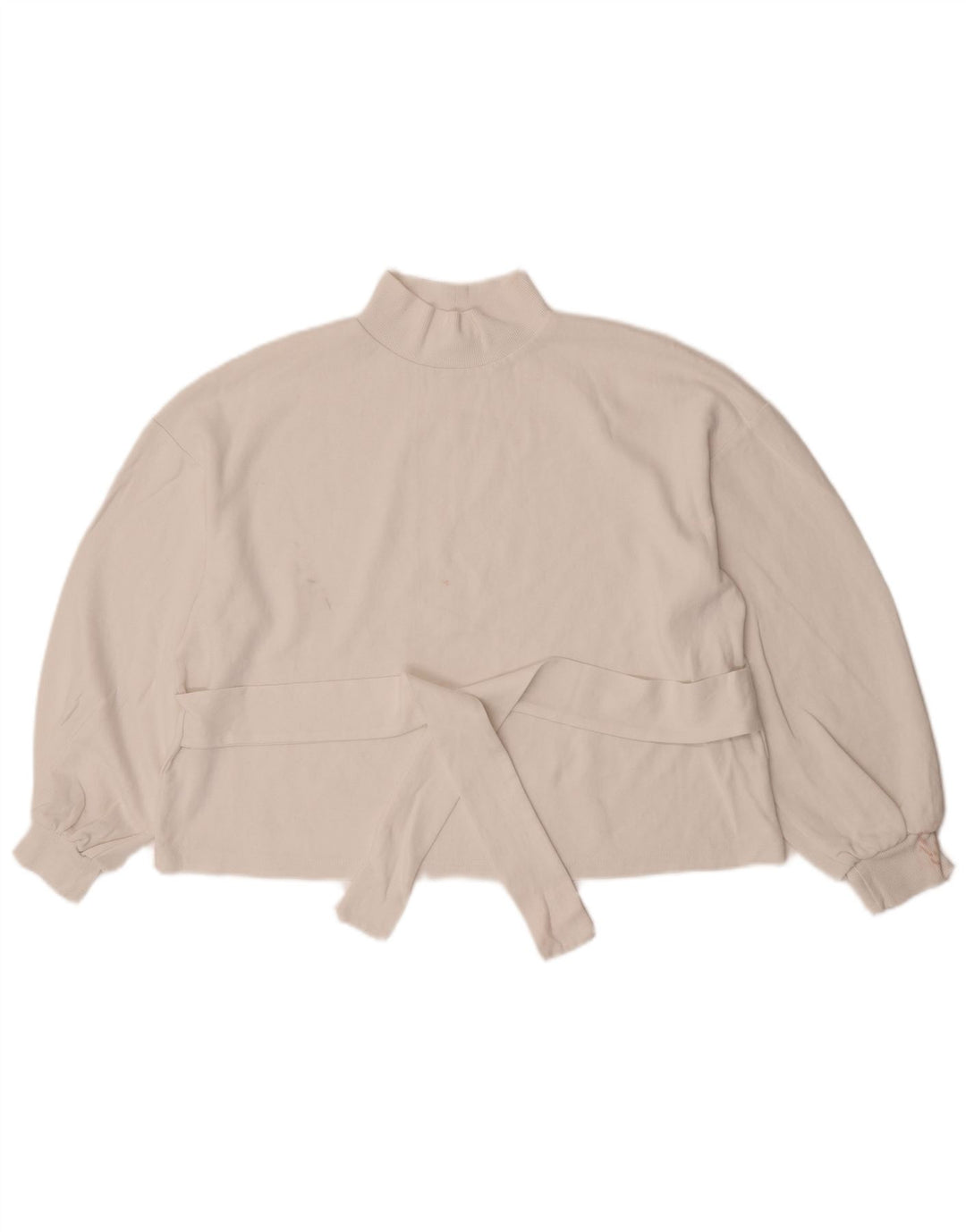 Kurz geschnittener, übergroßer Damen-Sweatshirt-Pullover, Gr. 14, Größe M