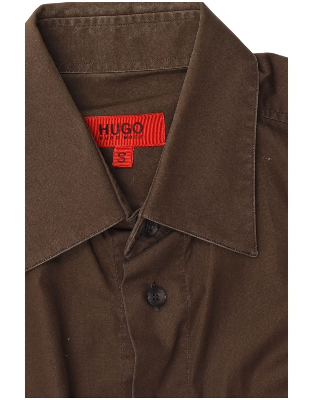 HUGO BOSS Herrenhemd Small Braun
