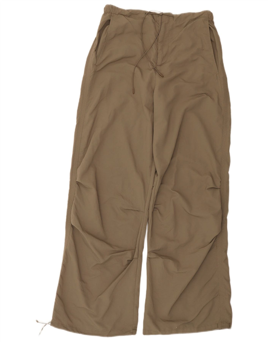 Zara Damen-Trainingshose, UK 10, Größe S, braun, Polyamid