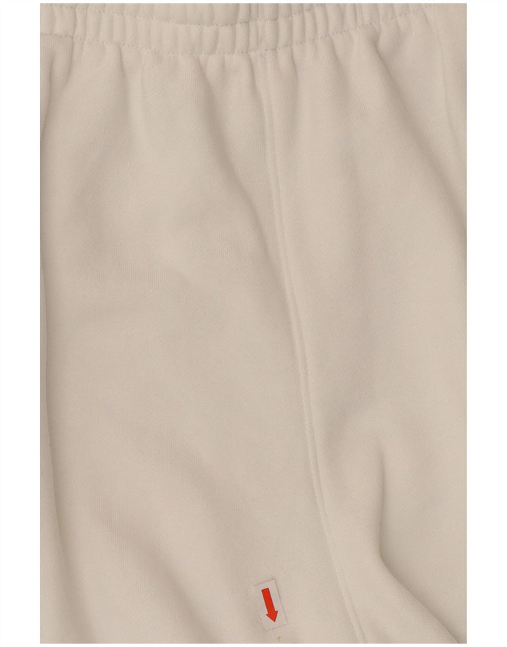 ADIDAS Damen Sportshorts UK 20/22 XL Weiße Baumwolle