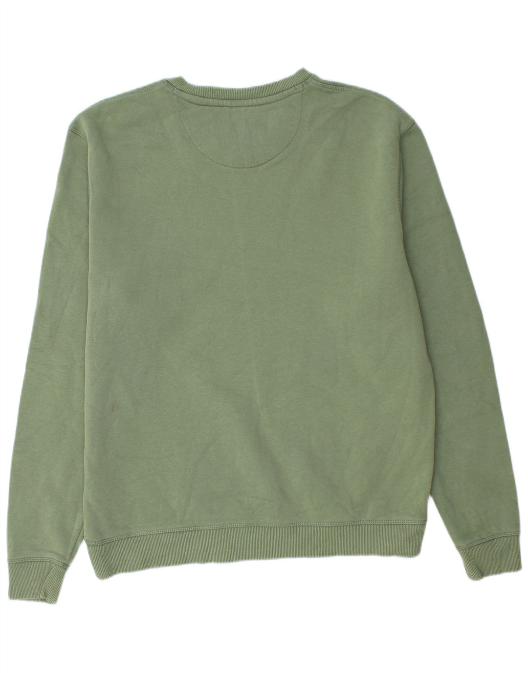 Jack Wills Herren-Sweatshirt-Pullover aus mittelgrüner Baumwolle