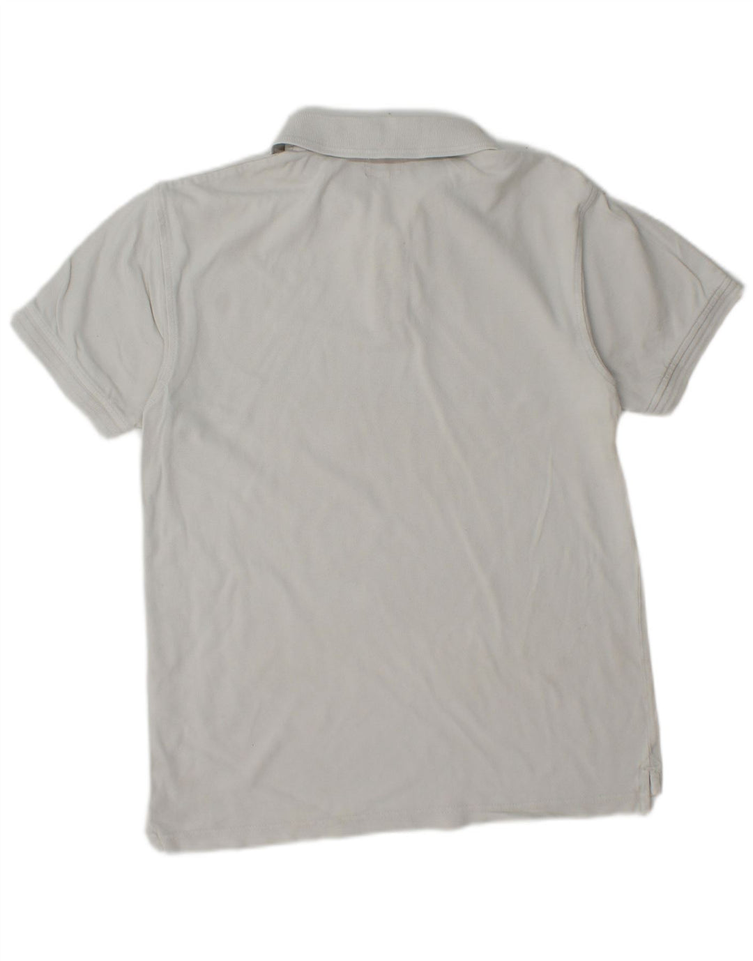 LEVI'S Herren-Poloshirt, klein, weiße Colourblock-Baumwolle