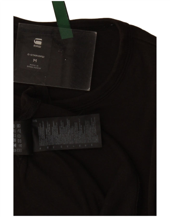 G-STAR Herren T-Shirt Top Mittelschwarze Baumwolle