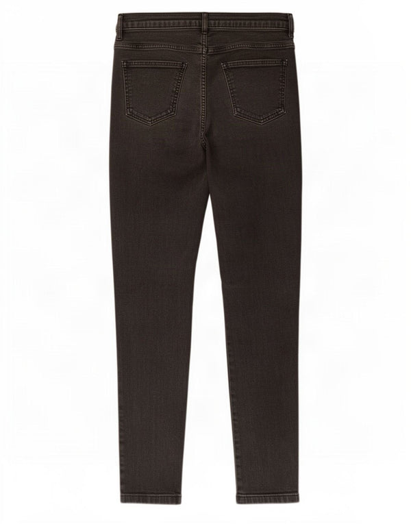 Marks & Spencer Damen Skinny Jeans UK 14 Medium W30 L26 Schwarze Baumwolle