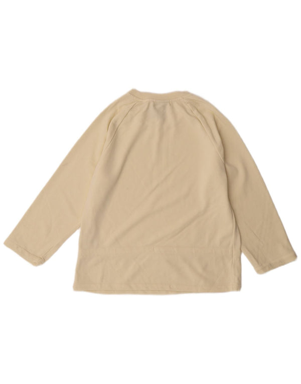 Nike Mädchen-Sweatshirt-Pullover, 13–14 Jahre, XL, cremefarbene Baumwolle