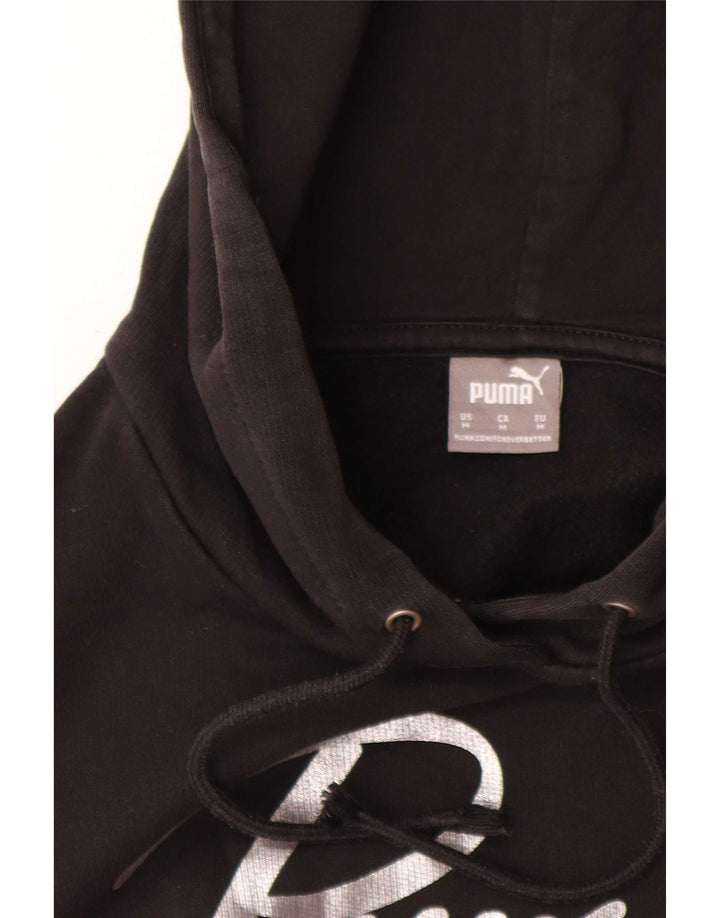 Puma Herren Graphic Hoodie Pullover Medium Schwarz