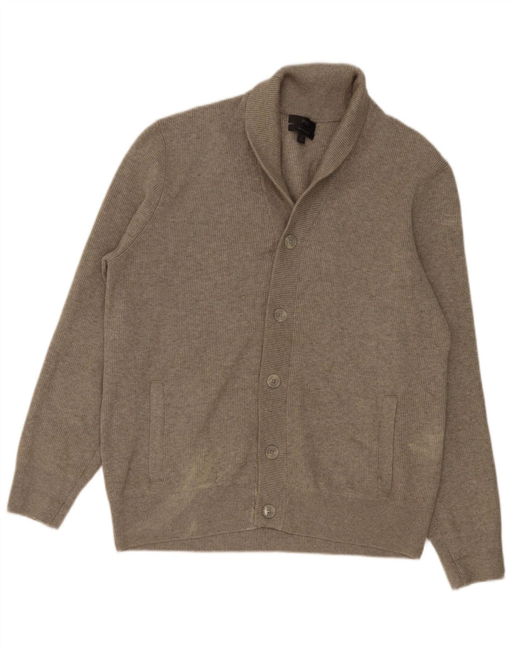 MARKS & SPENCER Herren-Cardigan-Pullover UK 44/46 XL Graues Polyester