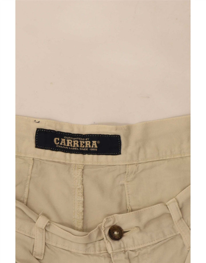 Carrera Herren Pegged Chino Shorts W32 Mittelbeige