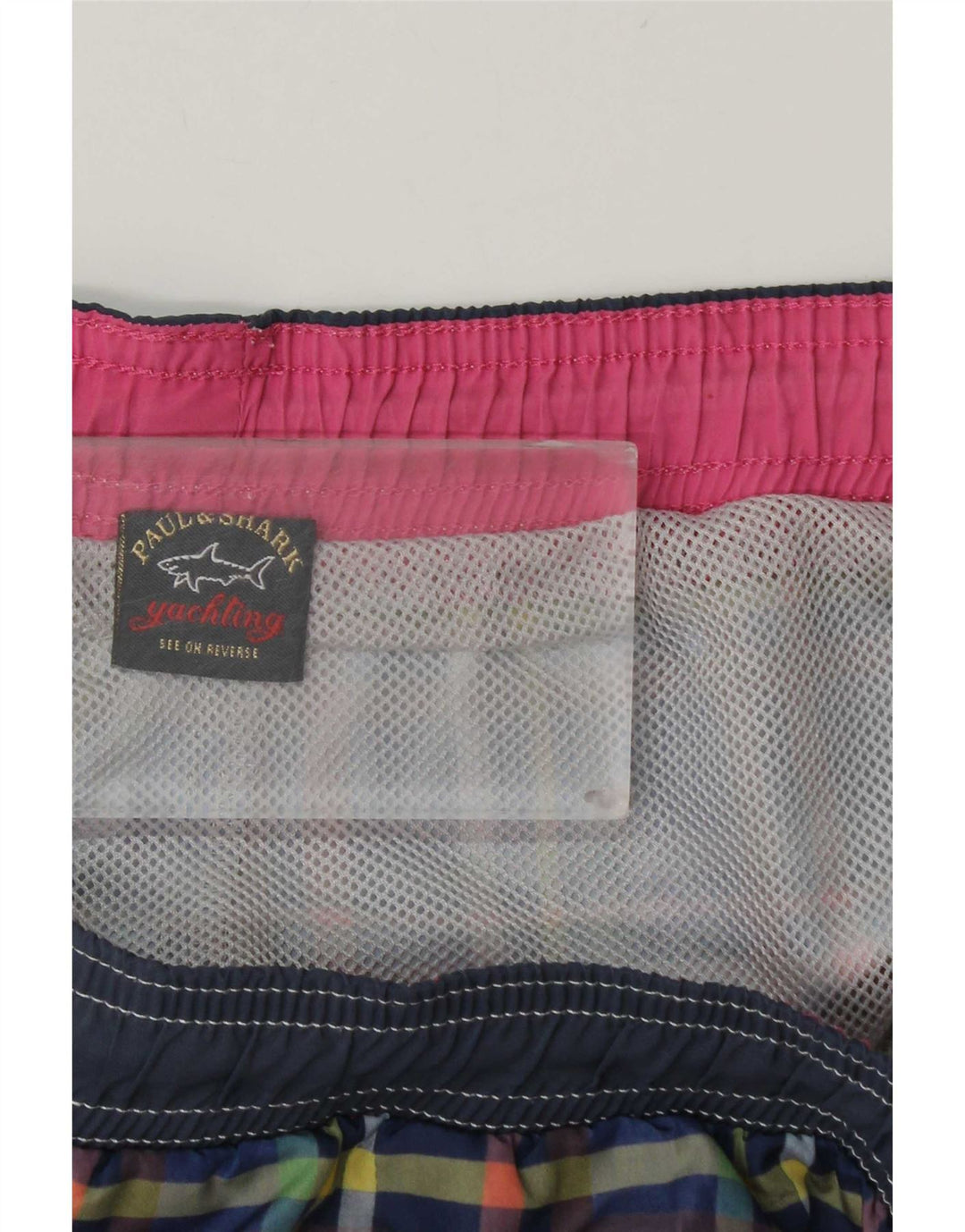 Paul & Shark Herren Yachting Badeshorts, groß, mehrfarbig kariert