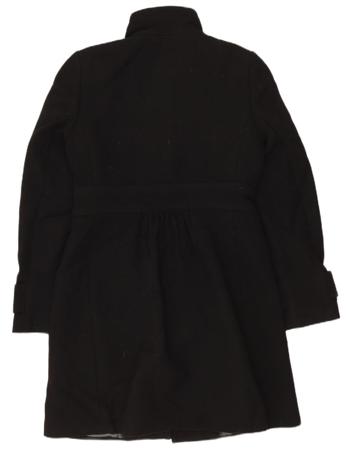 J. CREW Damenmantel US 2 XS Schwarzes Nylon