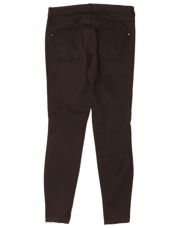 Zara Damen Skinny Jeans EU 38 Small W30 L28 Schwarz