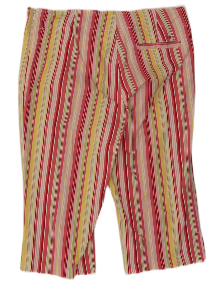 TOMMY HILFIGER Damen Bermudashorts W30 Medium Mehrfarbig gestreift