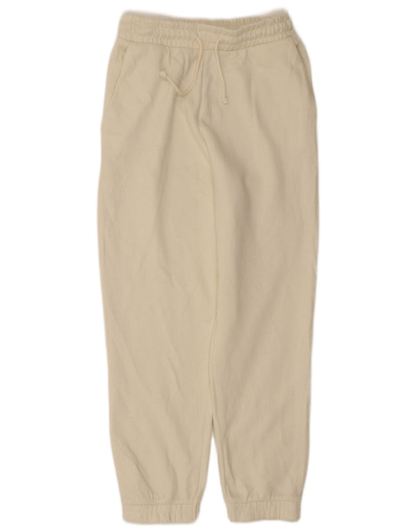 Zara Damen-Trainingshose, Jogginghose, UK 12, Mittelweiß, Polyester