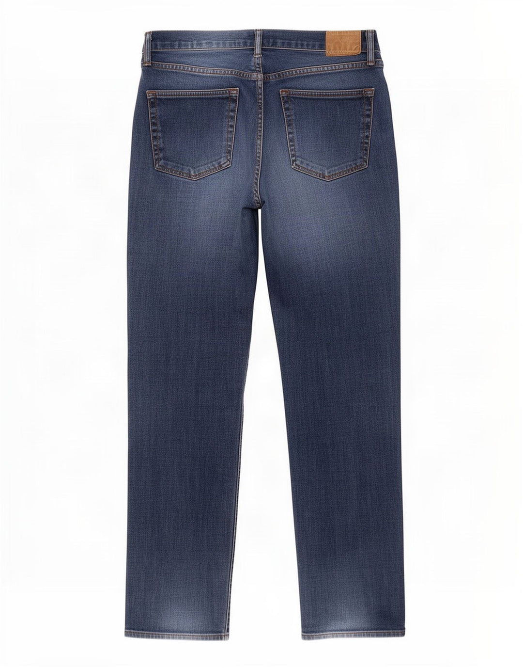 Gap Herren Straight Jeans W30 L30 Marineblaue Baumwolle