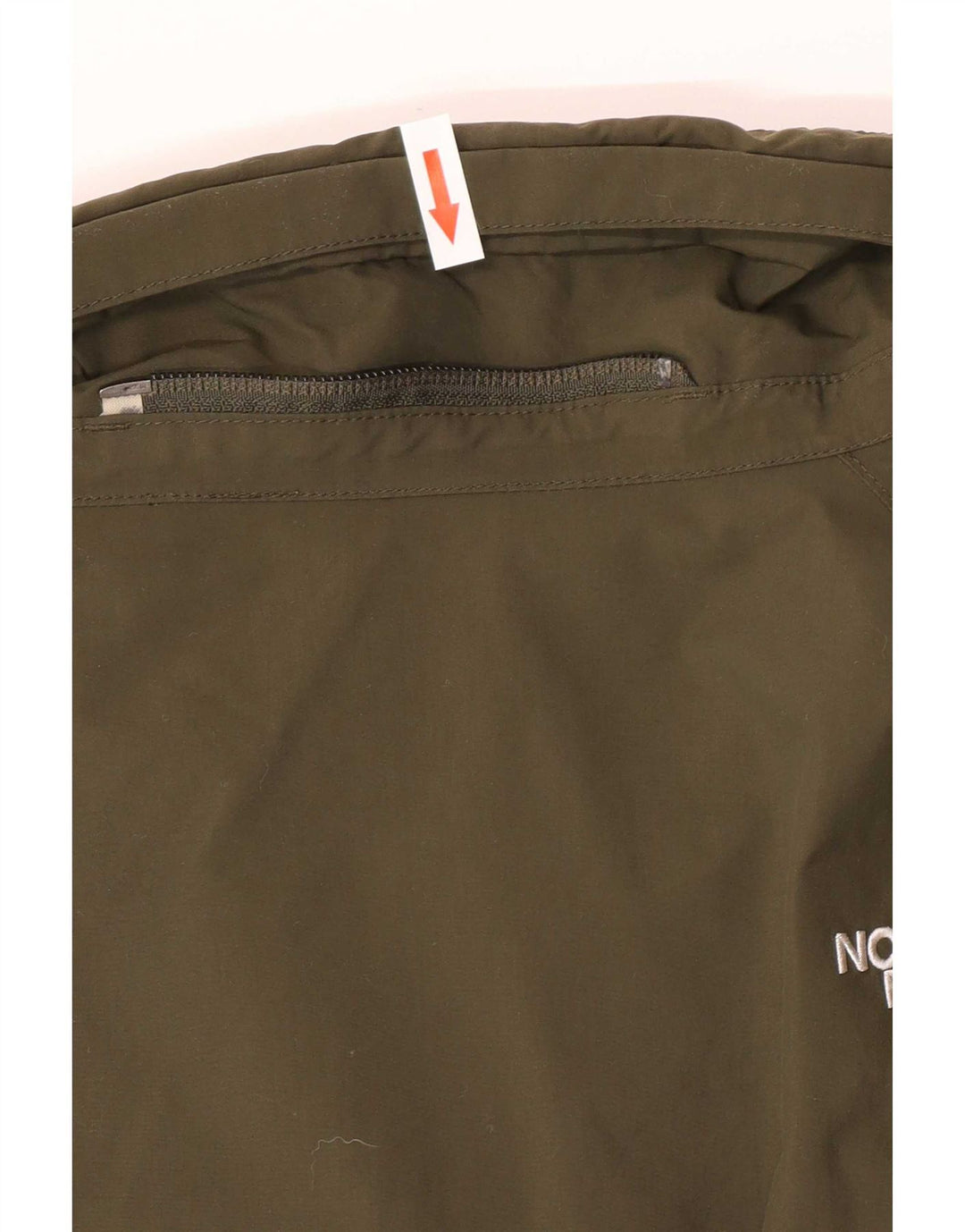 The North Face Herren-Windbreaker-Jacke, UK 40, großes grünes Nylon