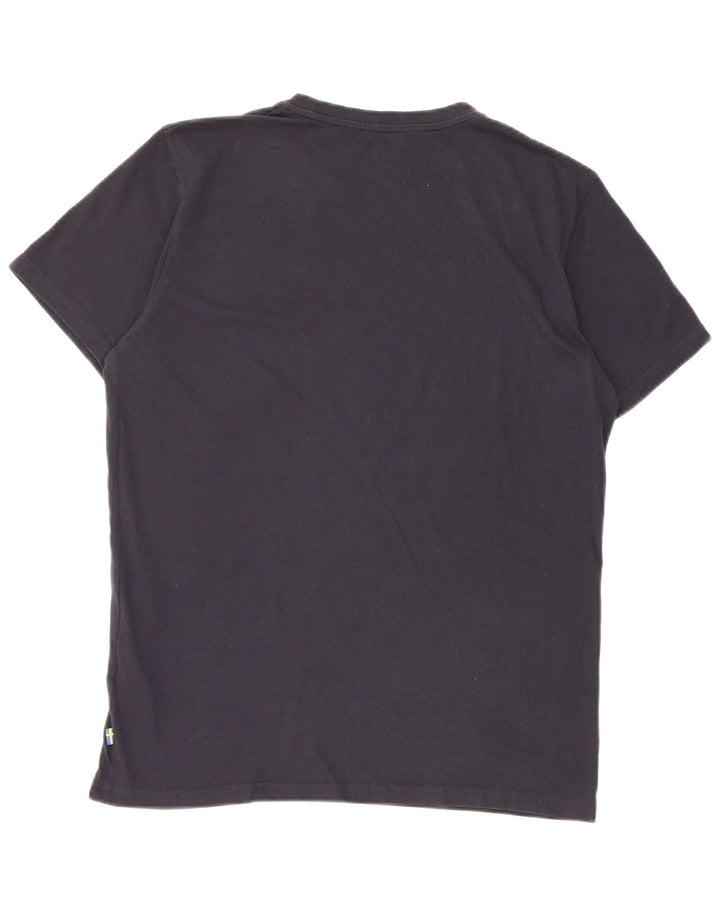 Fjall Raven Herren T-Shirt Top Medium Schwarz Baumwolle