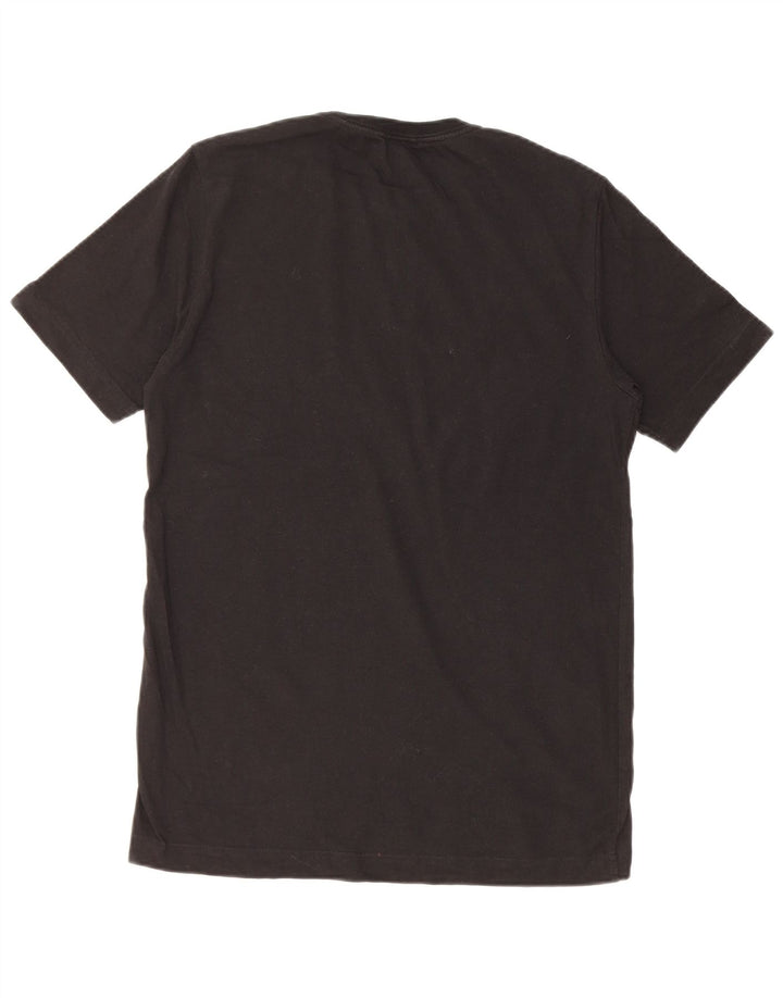 ADIDAS T-Shirt mit Grafik für Mädchen, 13–14 Jahre, schwarze Baumwolle