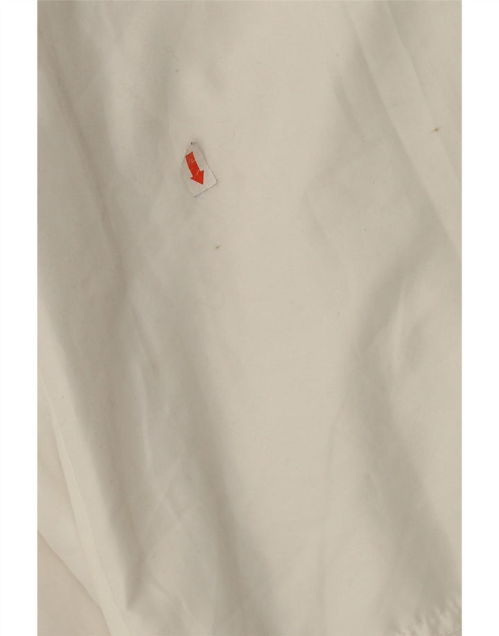 FILA Mens Graphic Crop Tracksuit Trousers Large  White Colourblock