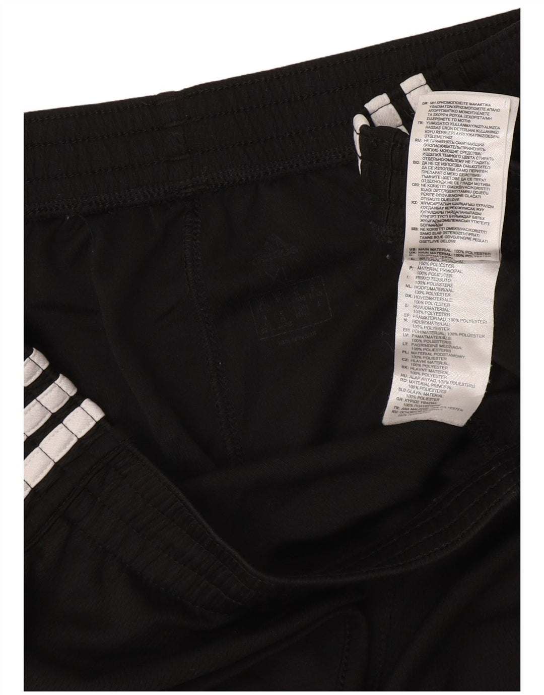 ADIDAS Damen Climalite Sport Shorts UK 18 XL Schwarz Polyester