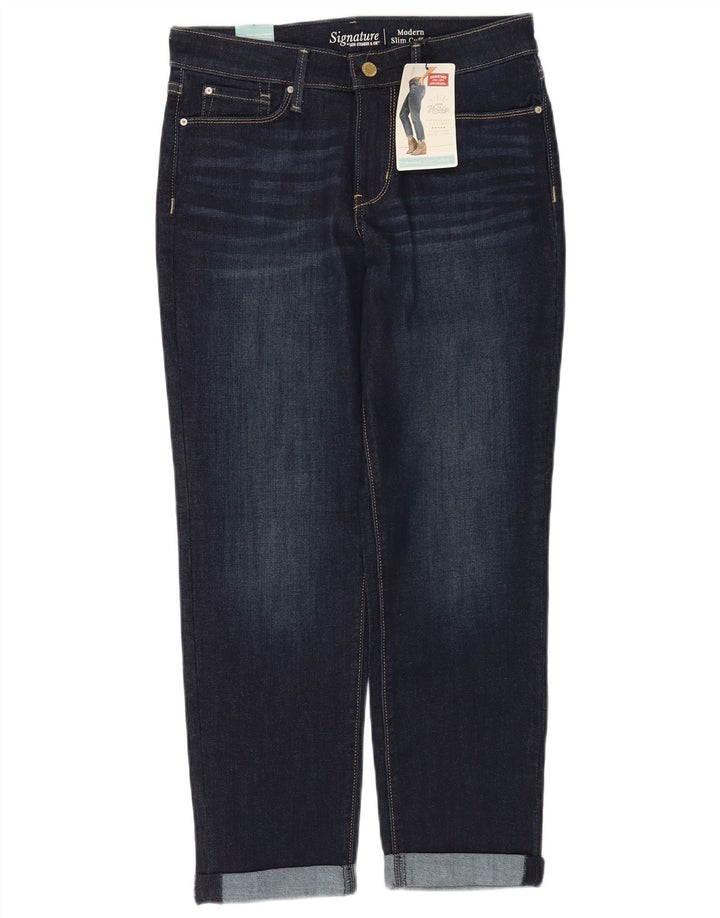 Levi's Damen Signature Modern Slim Jeans US 8 Medium W29 L26 Marineblau