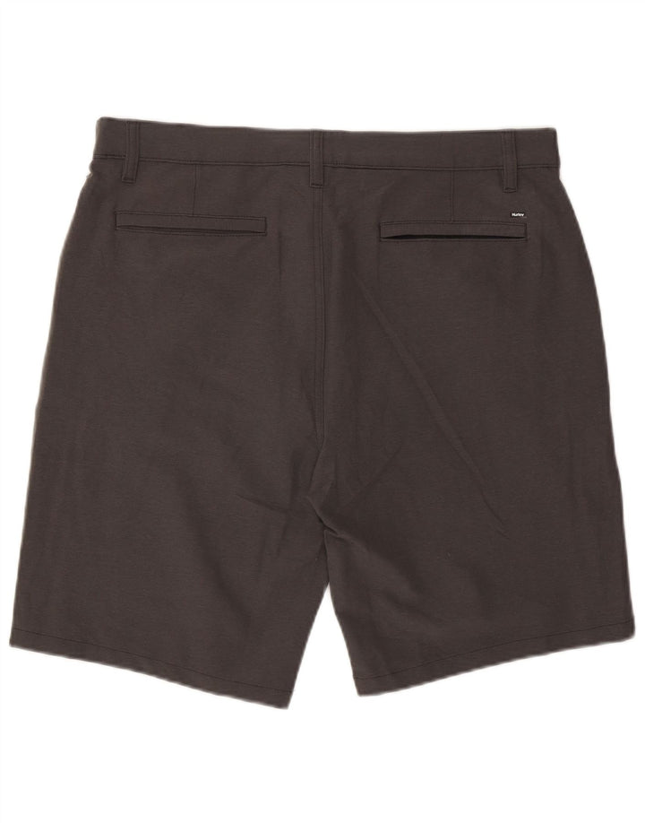 Hurley Herren Chinoshorts W36 Large Grau Polyacryl