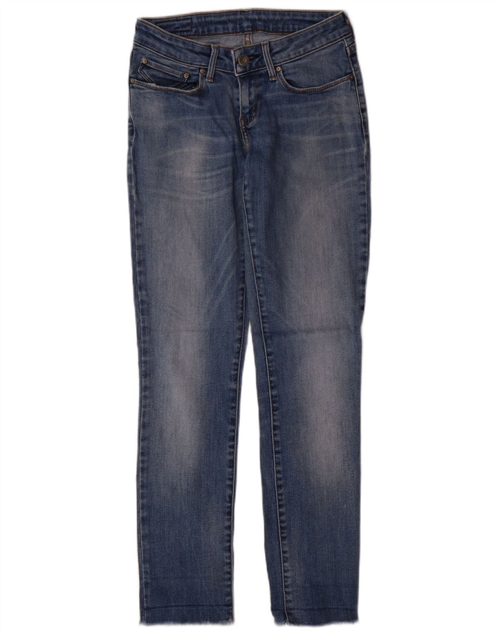 LEVI'S Damen Slim Jeans W27 L28 Blaue Baumwolle