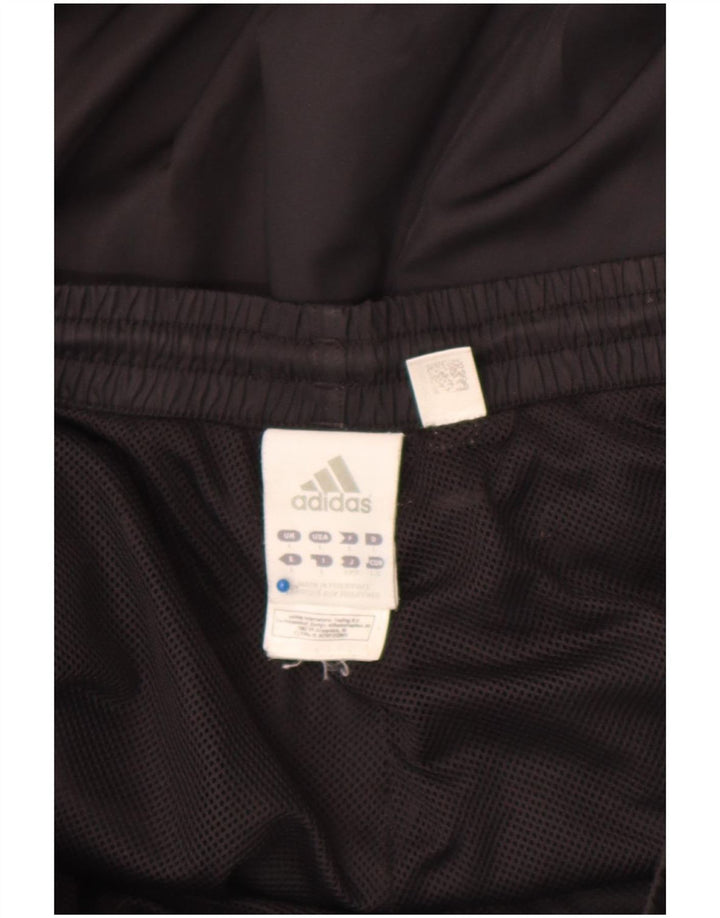 Adidas Herren-Trainingshose, Jogginghose, groß, schwarzes Farbblock-Polyester