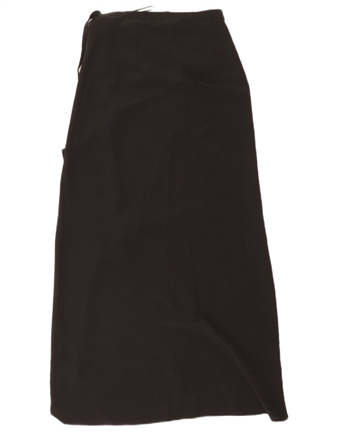 Topshop Damen Wickel-Maxirock UK 8 Small W26 Schwarz Polyester