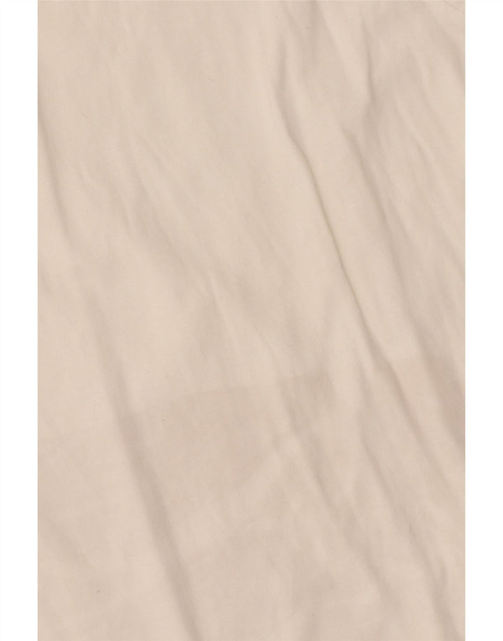 Nike Damen T-Shirt Top UK 10 Small Weiße Baumwolle