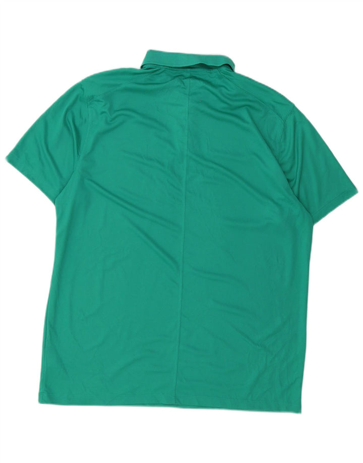 NIKE Herren Dri Fit Poloshirt, groß, grün, Polyester