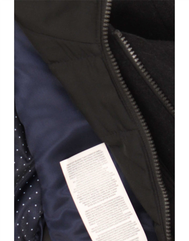 Pierre Cardin Herren-Windbreaker-Mantel IT 50, große marineblaue Wolle