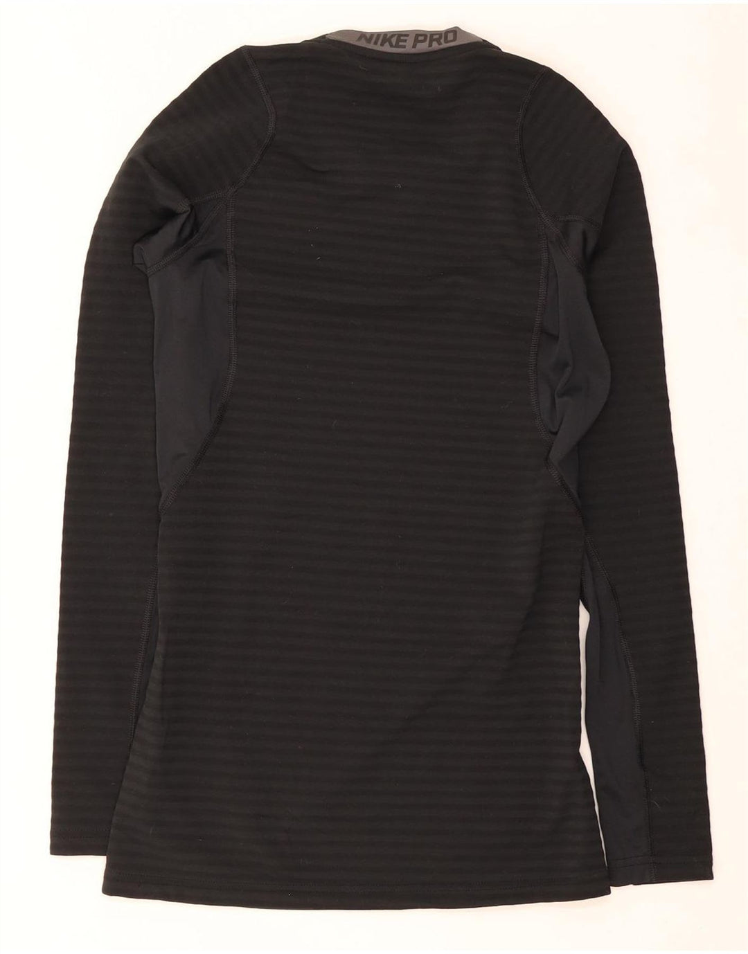 Nike Herren Dri Fit Top Langarm Small Schwarz Polyester