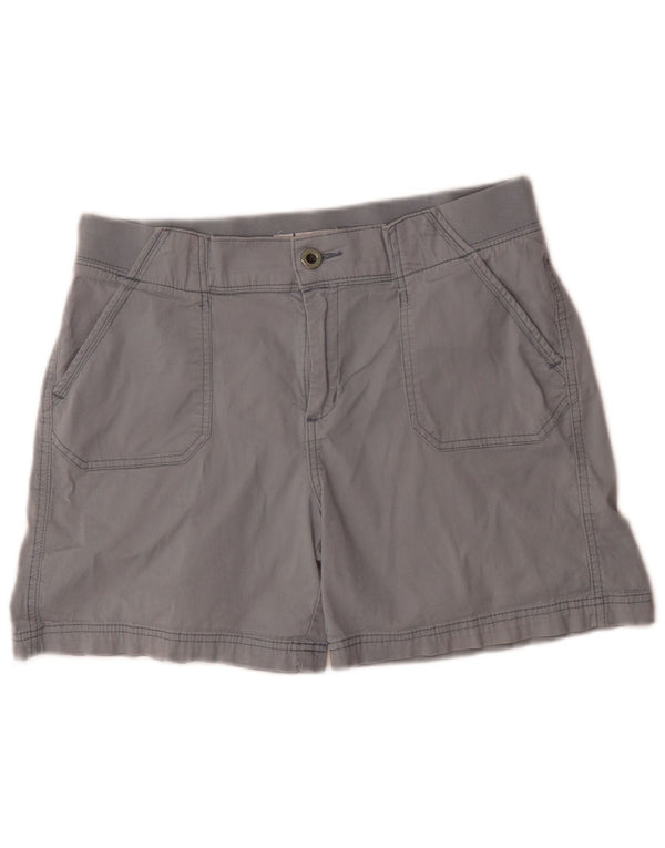 Lee Damen Cargoshorts US 12 Large W32 Blaue Baumwolle