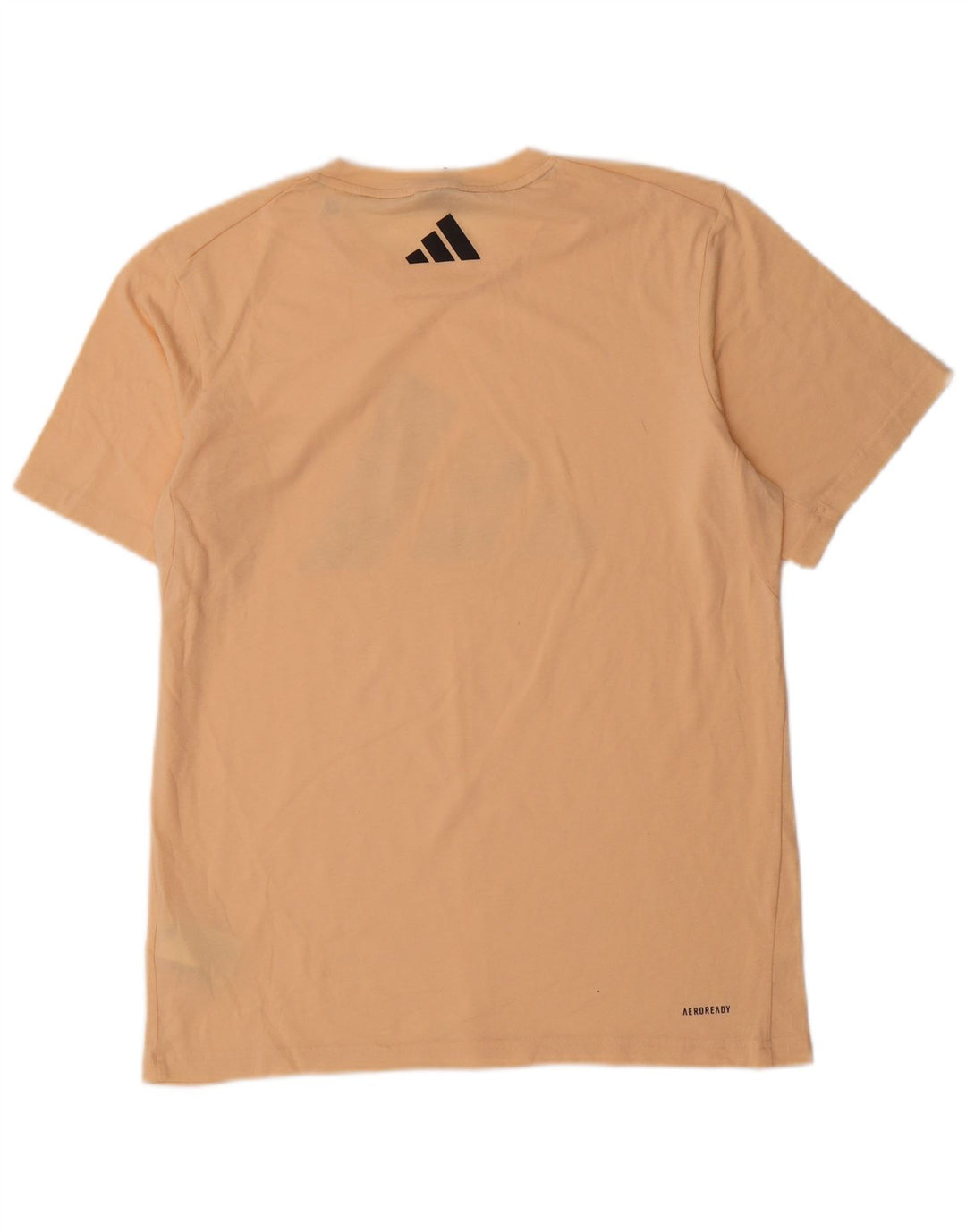 Adidas Herren Training Graphic T-Shirt Top Mittelbeige Baumwolle