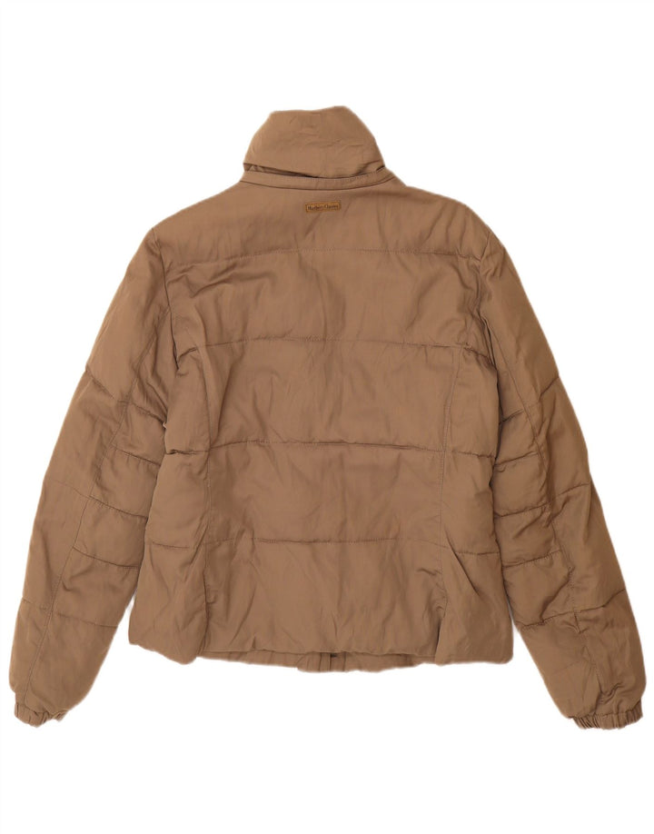 Marlboro Classics Damen Wattierte Jacke EU 44 XL Braune Baumwolle