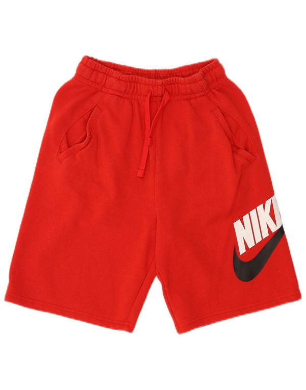 Nike Boys Graphic Sport Shorts 13–14 Jahre XL, rote Baumwolle