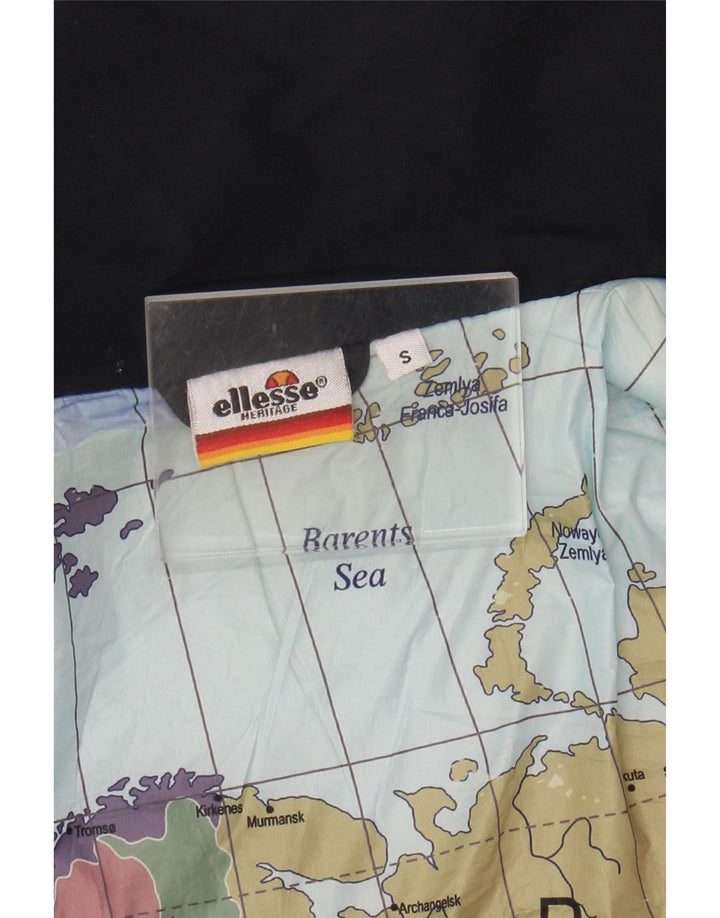 Ellesse Herren Bomberjacke UK 36 Small Marineblau
