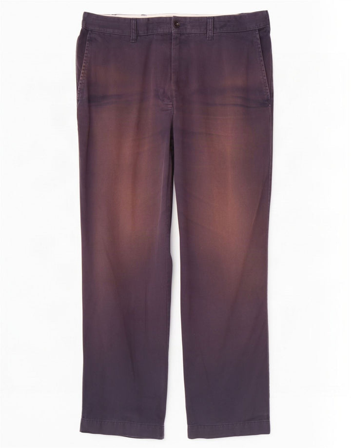 Marks & Spencer Herren-Chinohose, normal, W38, L29, Marineblau, Baumwolle