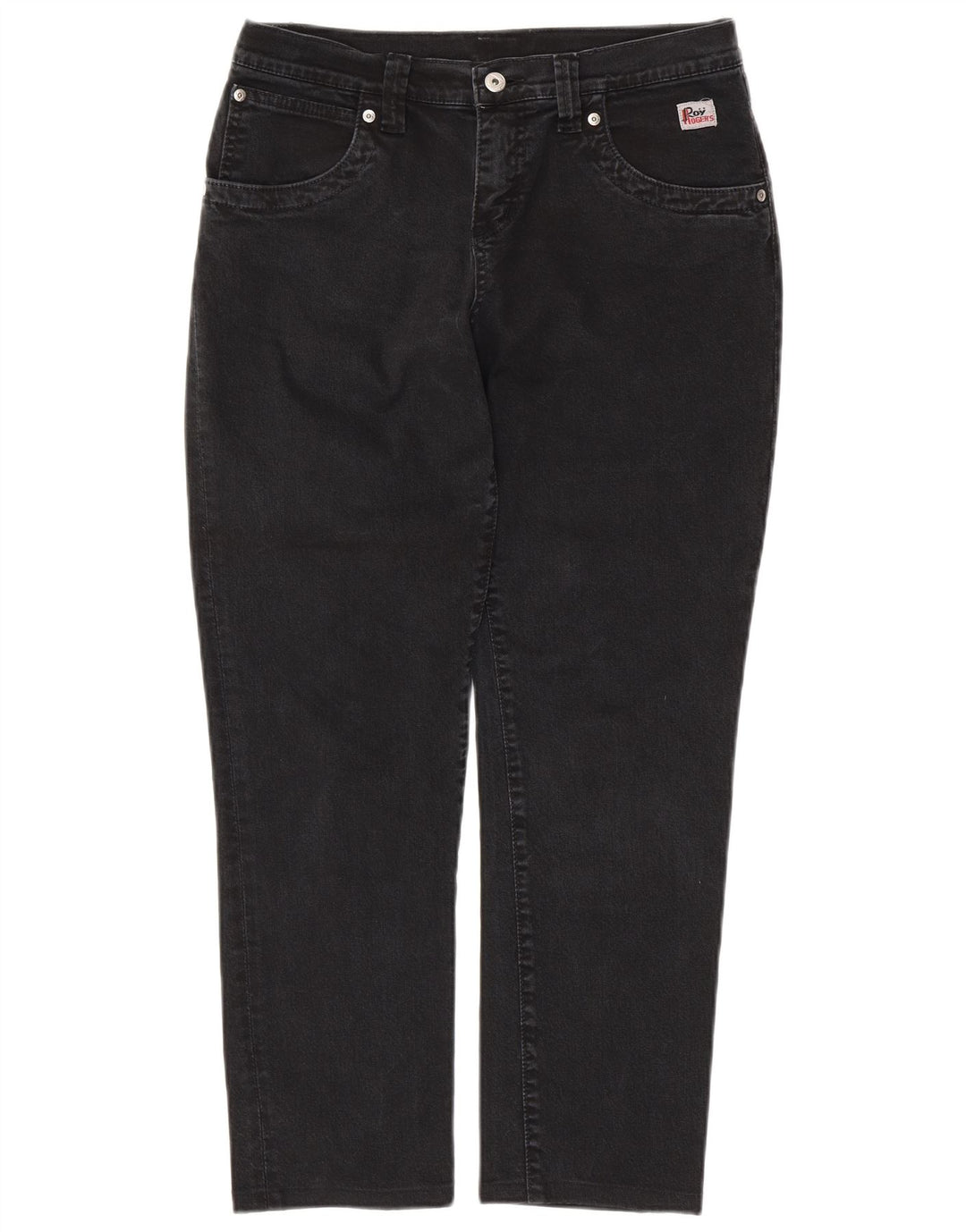 ROY ROGERS Damen Tapered Jeans W33 L27 Schwarz