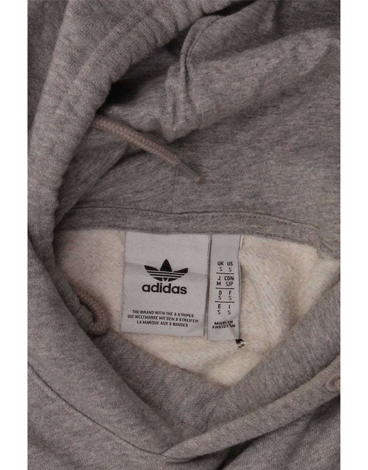 Adidas Herren Kapuzenpullover Small Grau meliert