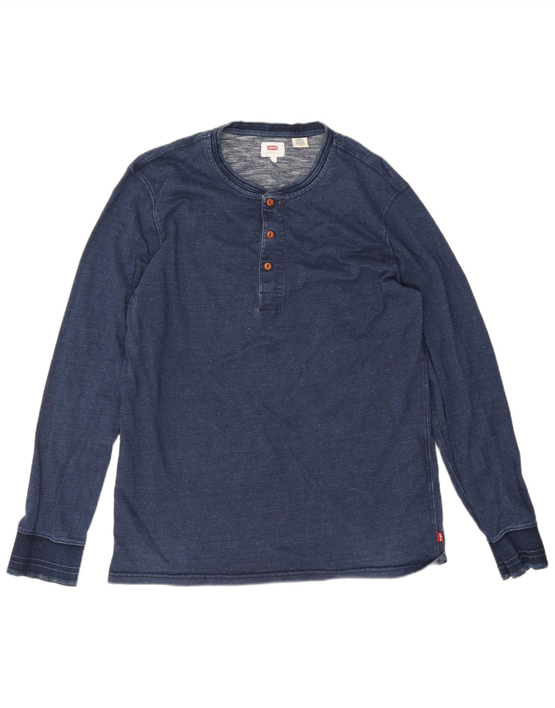 Levi's Herren-Oberteil, langärmelig, groß, marineblau, Baumwolle